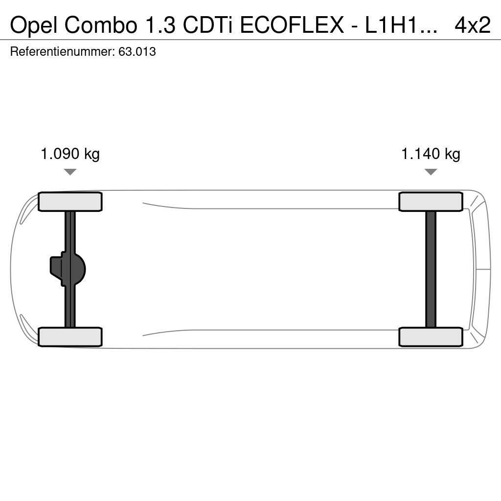 Opel Combo 1.3 CDTi ECOFLEX - L1H1 - AC - Cruise - Hook Furgonai