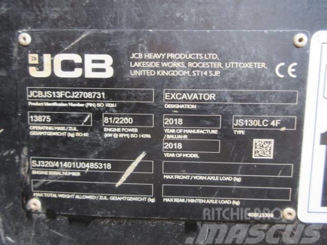JCB JS130LC Plus+ Vikšriniai ekskavatoriai