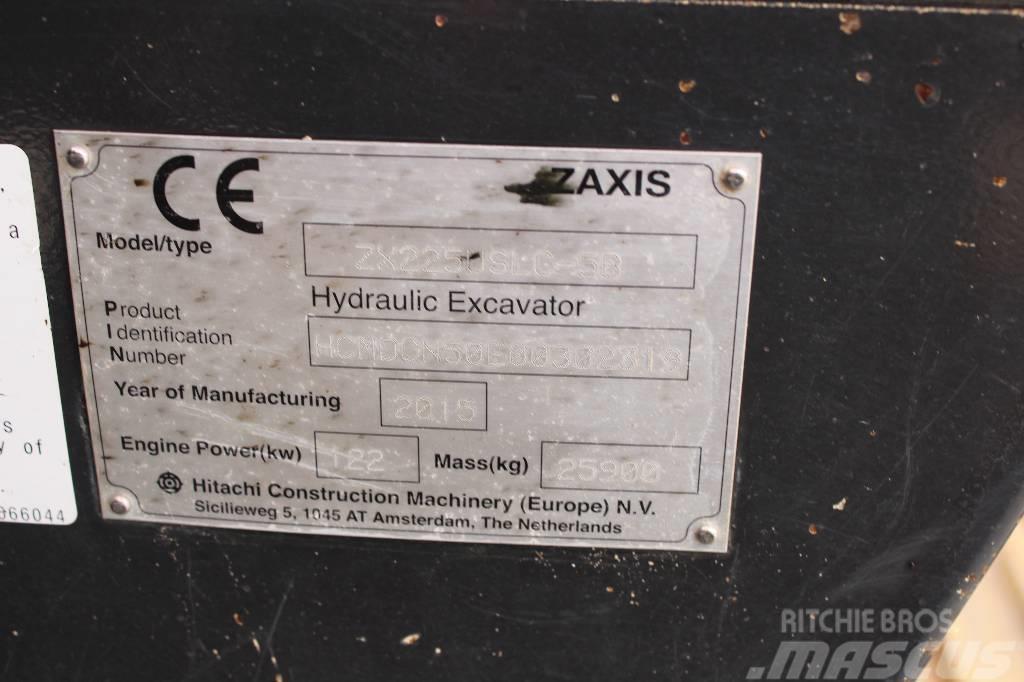 Hitachi ZX 225 US LC-5 Vikšriniai ekskavatoriai