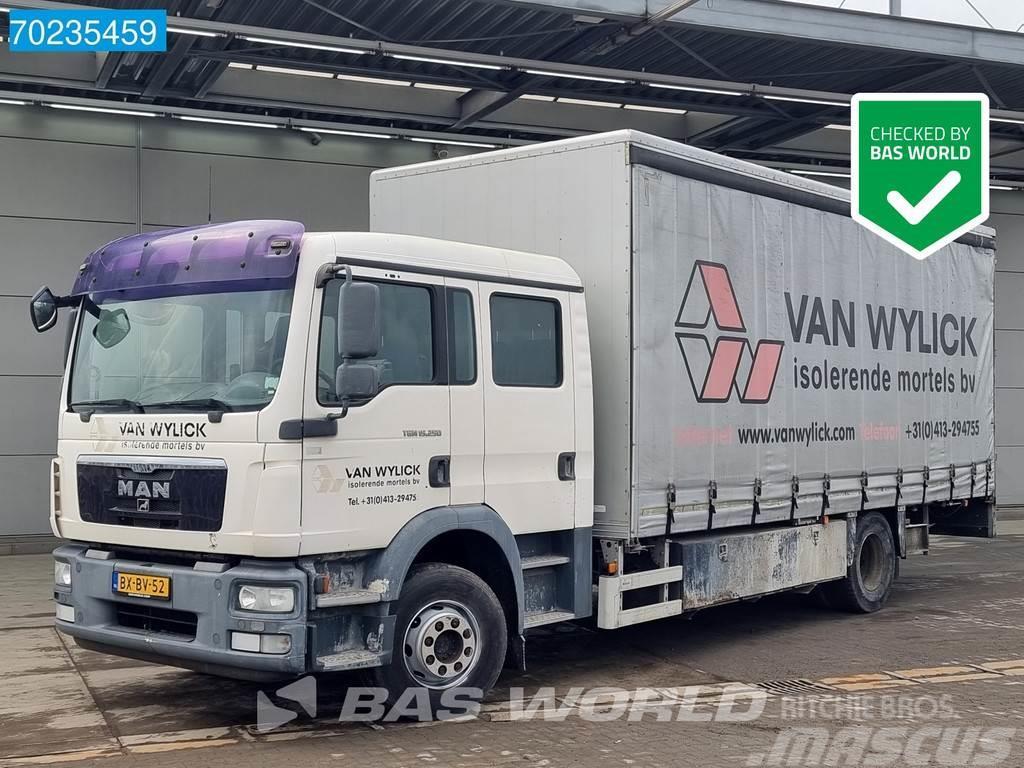 MAN TGM 15.250 4X2 15 tons NL-Truck Double cabin EEV Sunkvežimiai su dengtu kėbulu