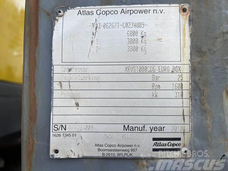 Atlas Copco XRVS 476 / 1000 CD - N Kompresoriai