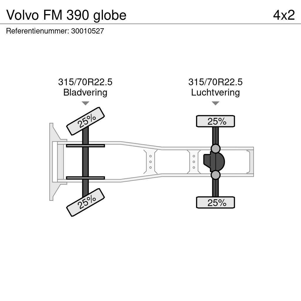 Volvo FM 390 globe Naudoti vilkikai