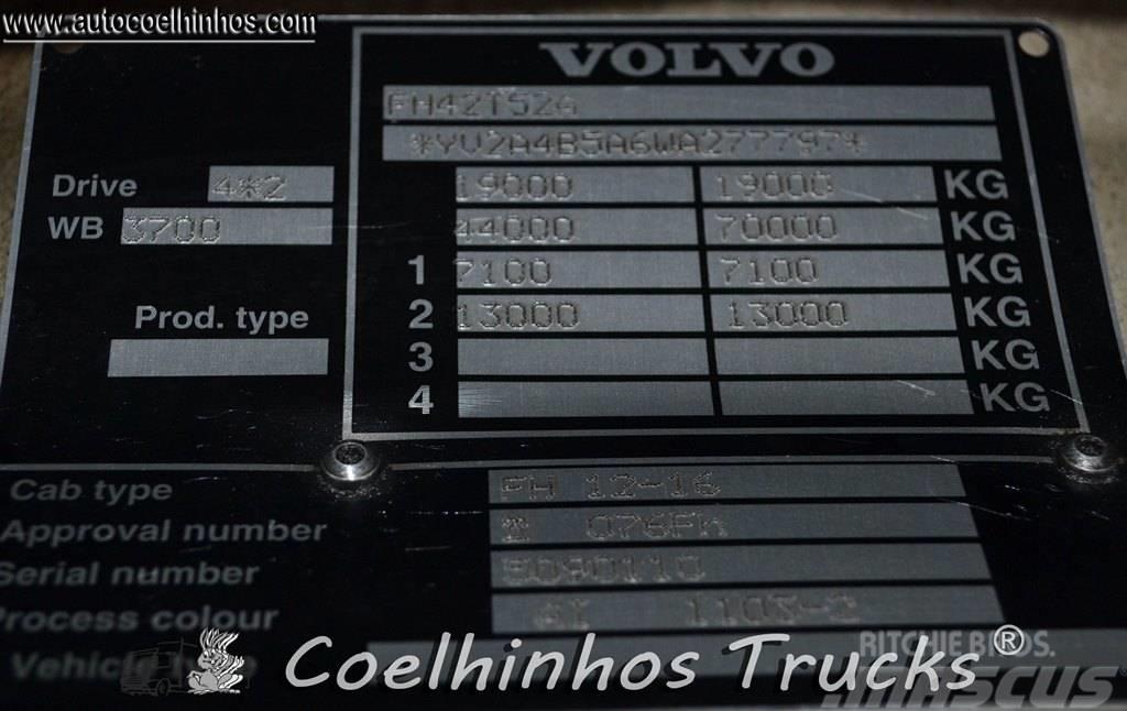 Volvo FH16 520  Globetrotter Naudoti vilkikai