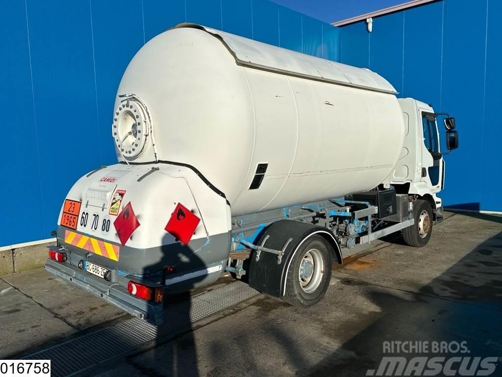 Renault Midlum 220 17013 Liter, LPG GPL, Gastank, Steel su Automobilinės cisternos