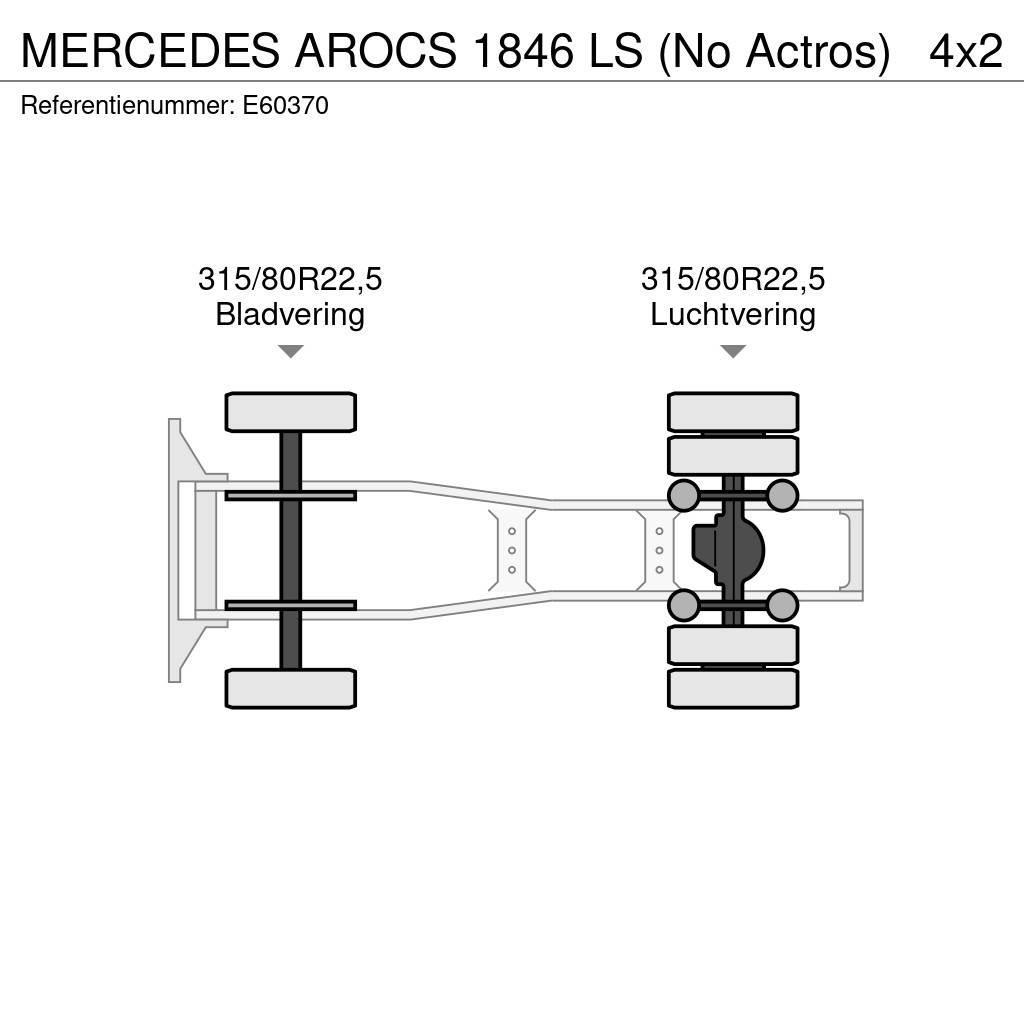 Mercedes-Benz AROCS 1846 LS (No Actros) Naudoti vilkikai