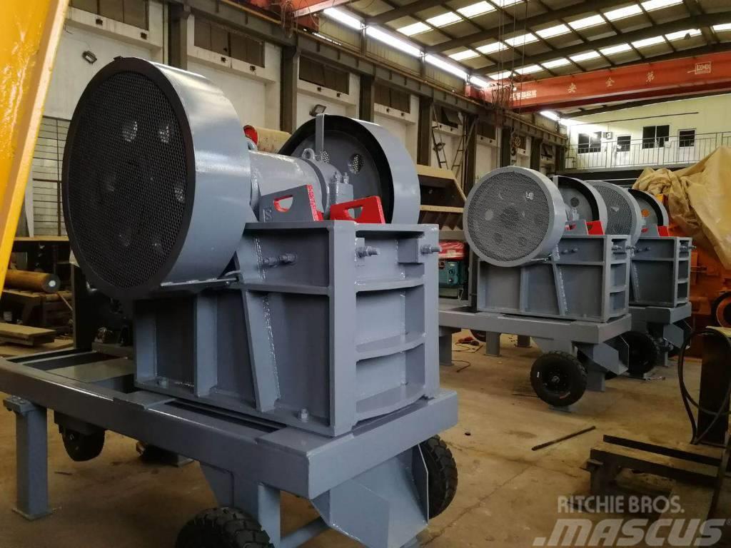 Kinglink PE250x400 Small Jaw Crusher With Diesel Engine Trupintuvai