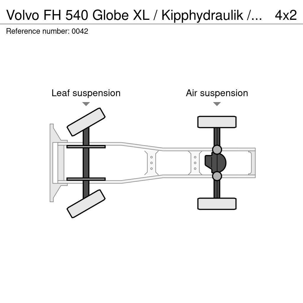 Volvo FH 540 Globe XL / Kipphydraulik / Euro 6 Naudoti vilkikai