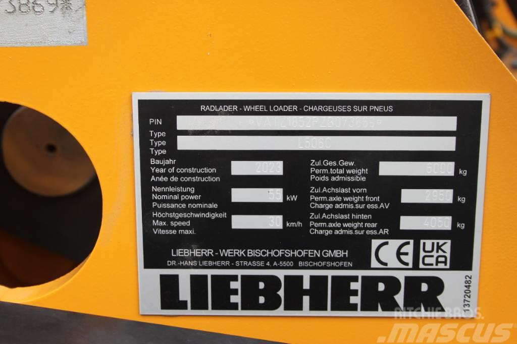 Liebherr L 506 Compact Naudoti ratiniai krautuvai