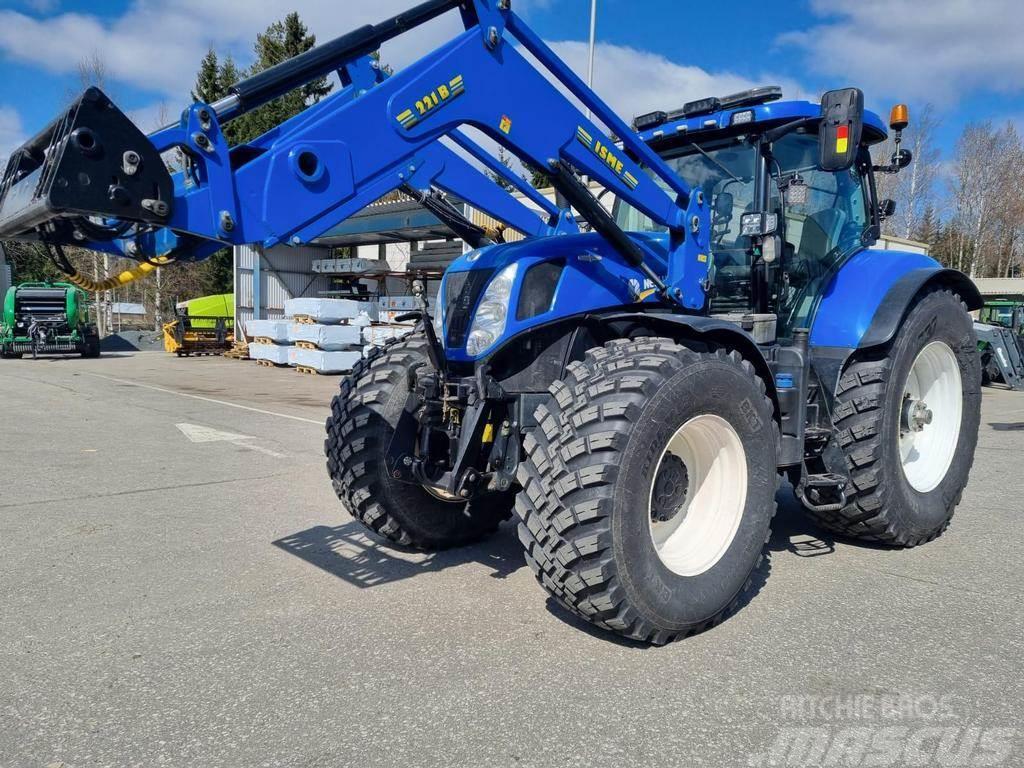 New Holland T7.220 AC+ISME 221B Traktoriai