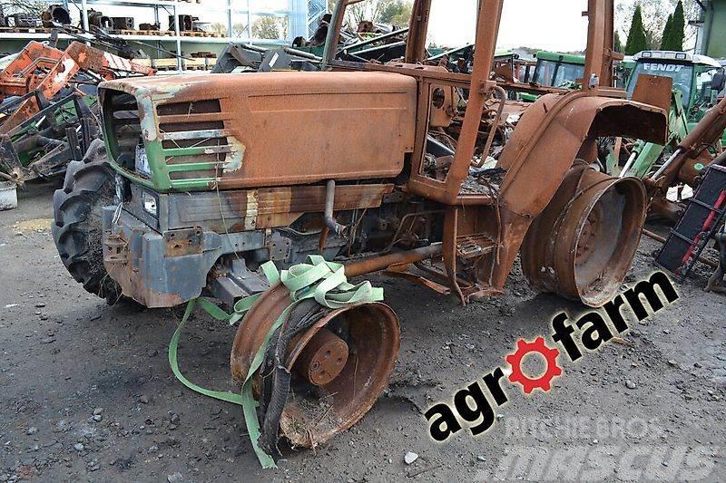 Fendt 307 308 309 C parts, ersatzteile, części, transmis Kiti naudoti traktorių priedai