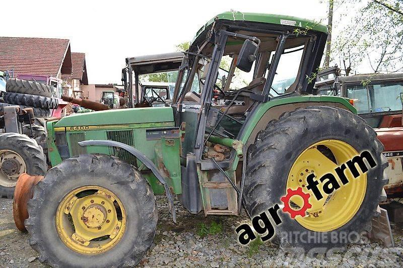 John Deere 6400 6300 6200 6100 Części, used parts, ersatzteil Kiti naudoti traktorių priedai