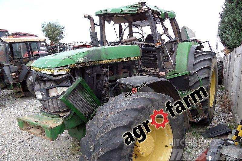 John Deere 7800 7700 7600 powershift parts, ersatzteile, częś Kiti naudoti traktorių priedai
