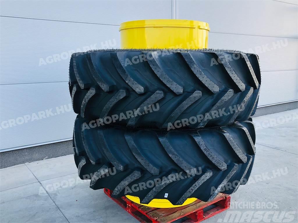 Twin wheel set with CEAT 650/85R38 tires Sudvejinti ratai