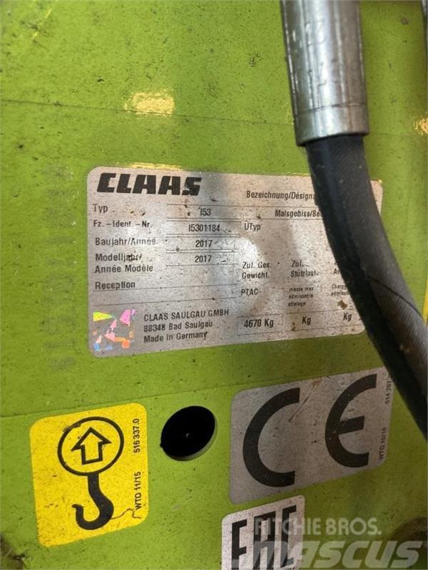CLAAS ORBIS 900 Kiti pašarų derliaus nuėmimo įrengimai