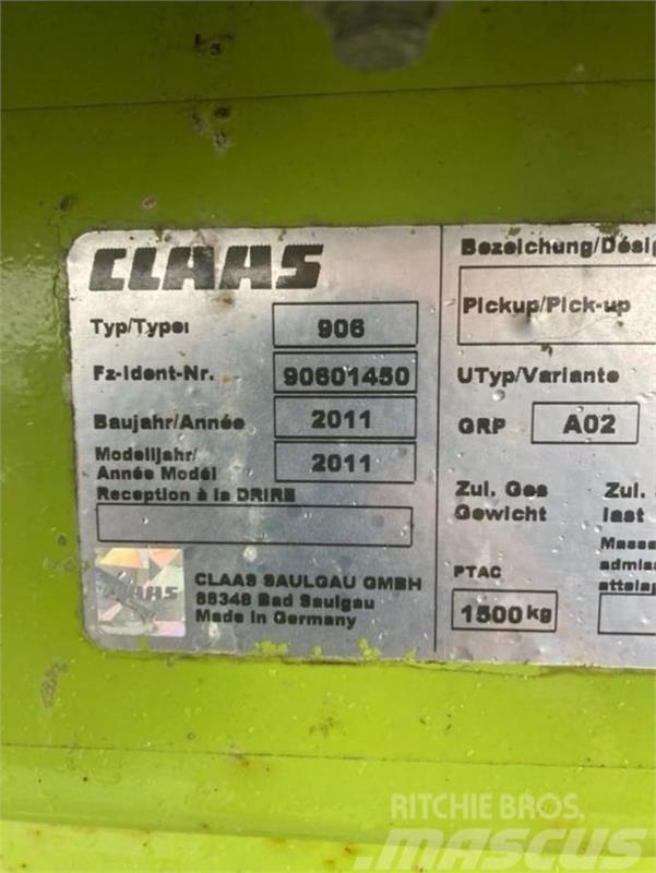CLAAS PU 380 PRO T Kiti pašarų derliaus nuėmimo įrengimai