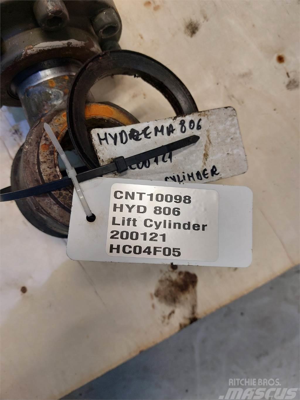 Hydrema 806 Tranšėjų kasimo technika
