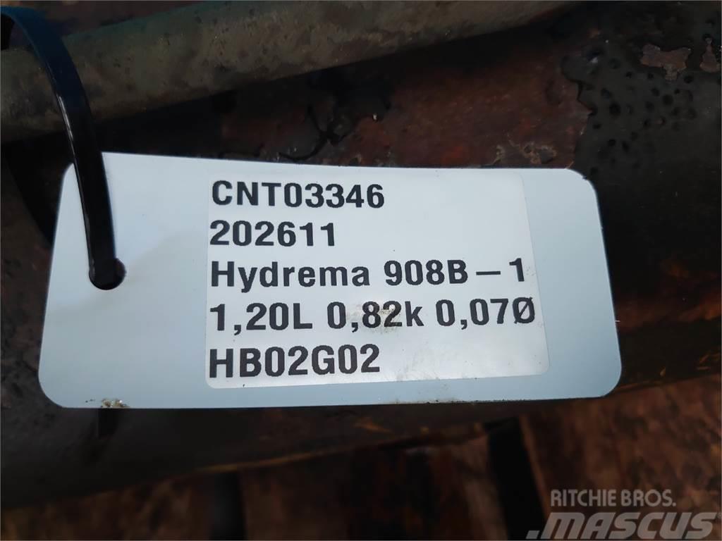 Hydrema 908B Hidraulikos įrenginiai