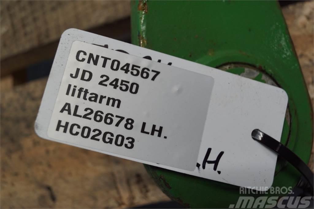 John Deere 2450 Kiti naudoti traktorių priedai