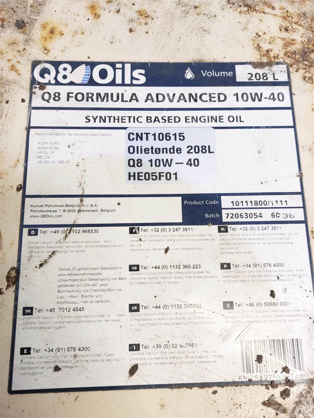 Oiletønde 208L Q8 10W-40 Synthetich Based Kita