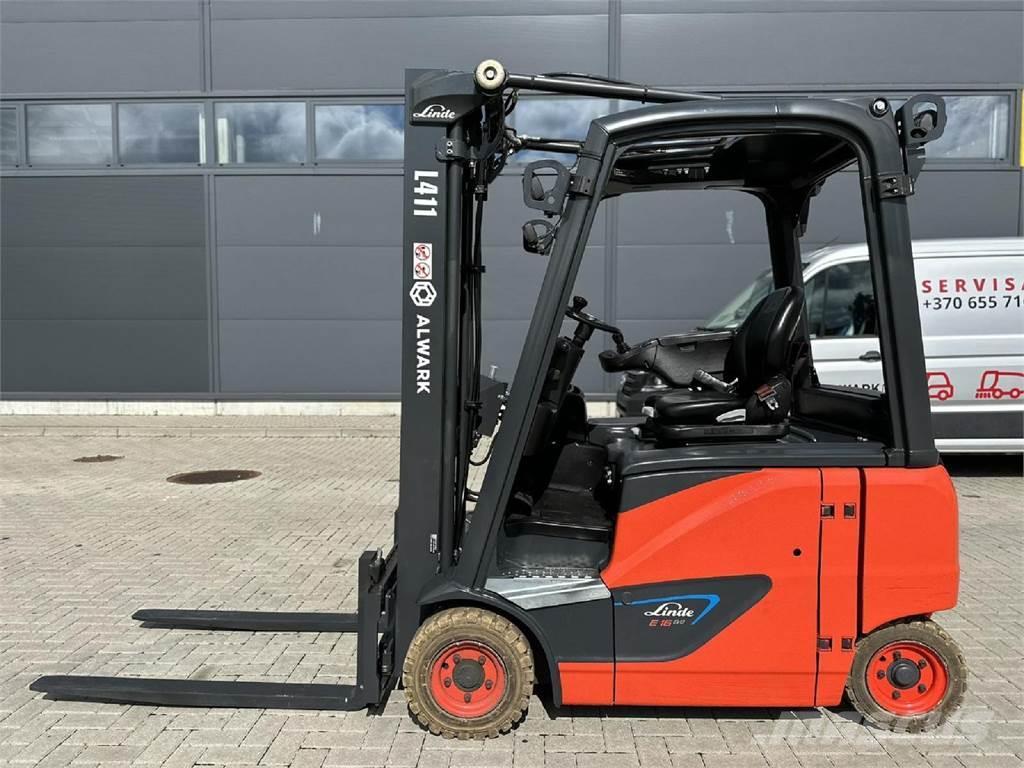 Linde E16PH Elektriniai šakiniai krautuvai