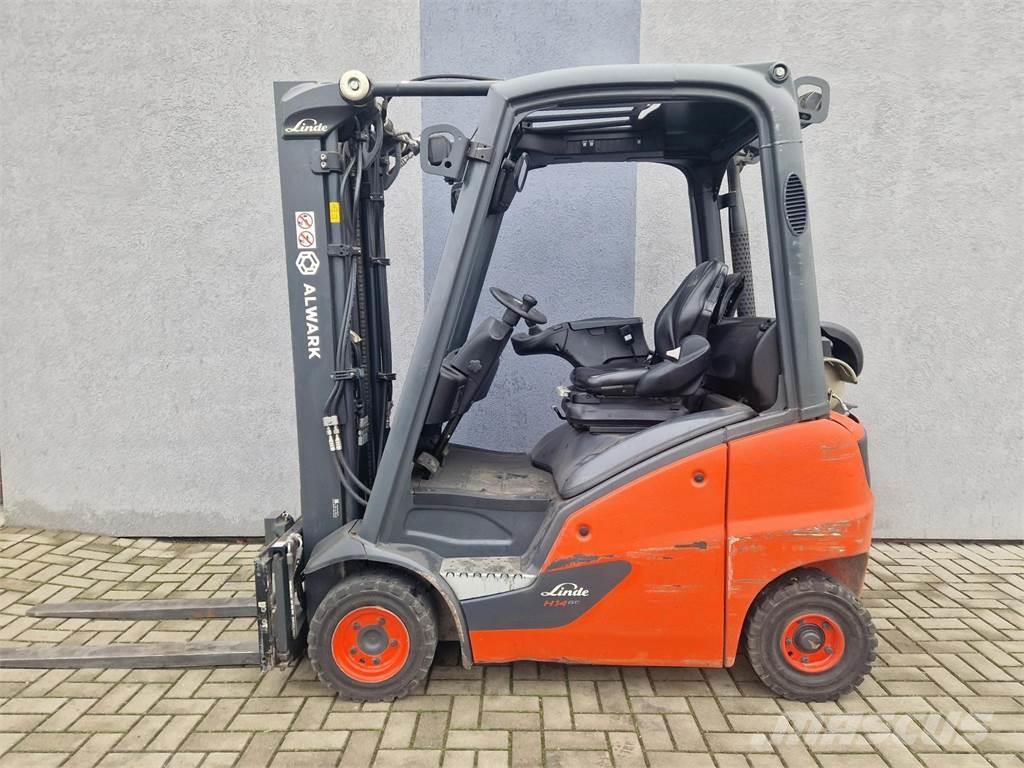 Linde H14T LPG (dujiniai) krautuvai