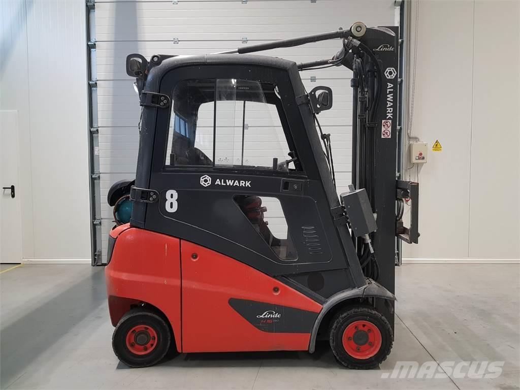 Linde H16T LPG (dujiniai) krautuvai