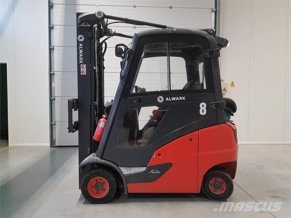 Linde H16T LPG (dujiniai) krautuvai