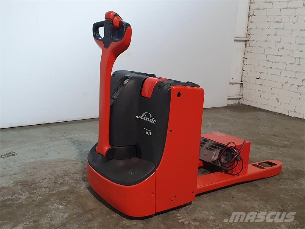 Linde T18 Elektriniai šakiniai krautuvai