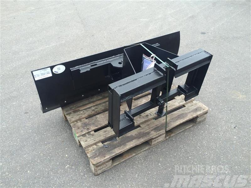 Schäffer 150 cm Dozerblad med gummiskær Kiti naudoti statybos komponentai