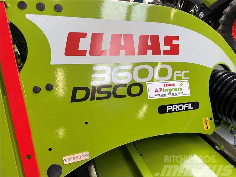 CLAAS DISCO 3600 FC PROFIL Grunto gramdymo technika