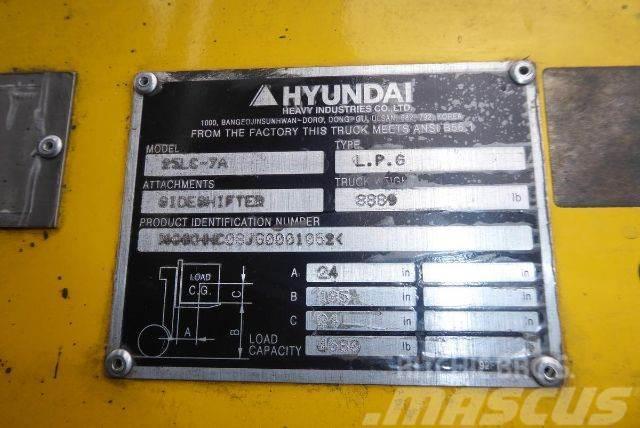 Hyundai 25LC-7A Šakiniai krautuvai - Kita