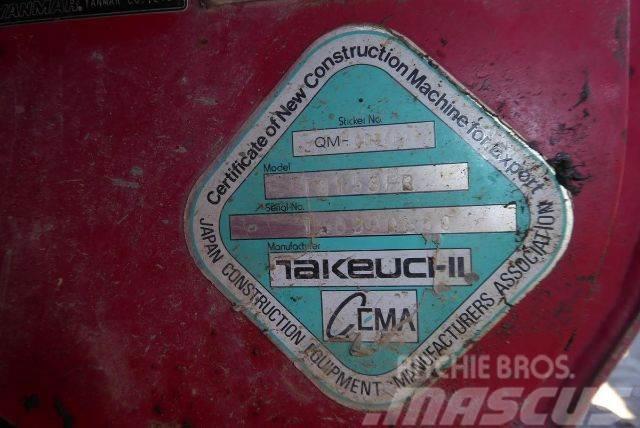 Takeuchi TB153FR Vikšriniai ekskavatoriai