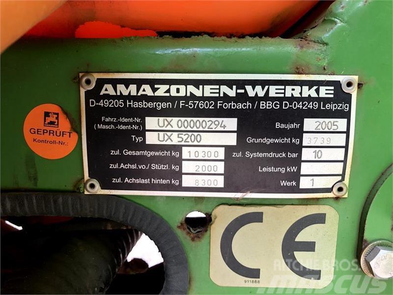 Amazone UX5200 24 meter med bom styring Prikabinami purkštuvai