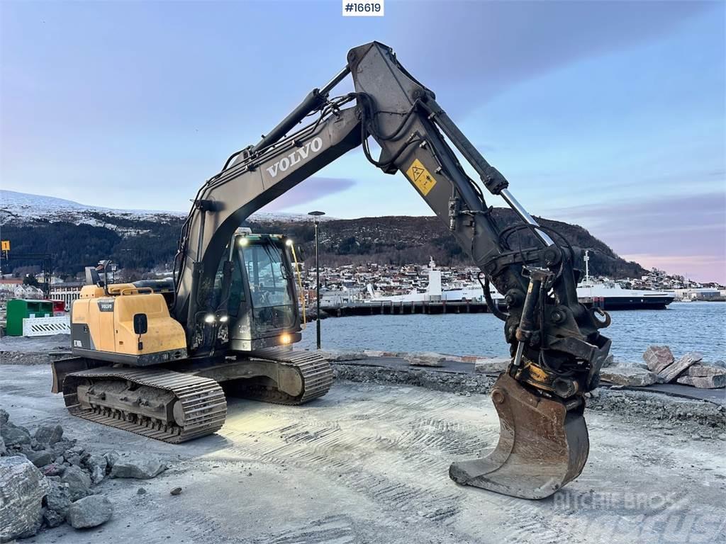 Volvo EC140DL Tracked excavator w/ Rototilt, Cleaning tr Vikšriniai ekskavatoriai