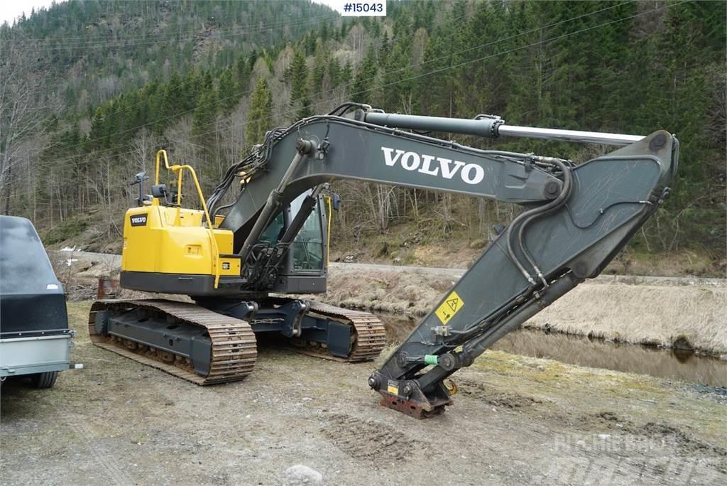 Volvo ECR235DL Excavator w/ bucket and rotor tilt. Vikšriniai ekskavatoriai