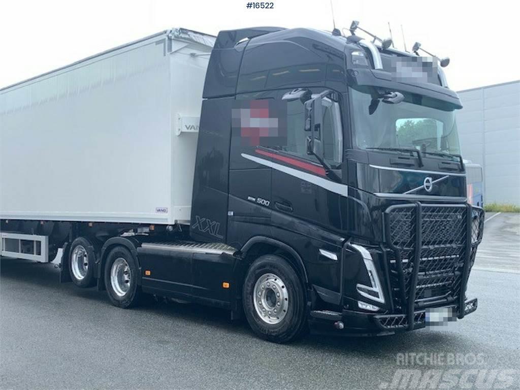 Volvo FH500 6x2 truck with hyd. XXL cabin and only 56,50 Naudoti vilkikai