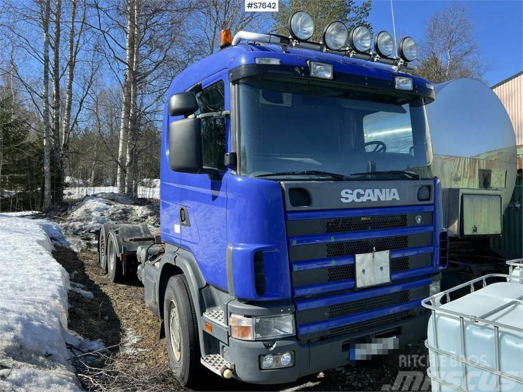 Scania R164 6X2 Chassi Važiuoklė su kabina