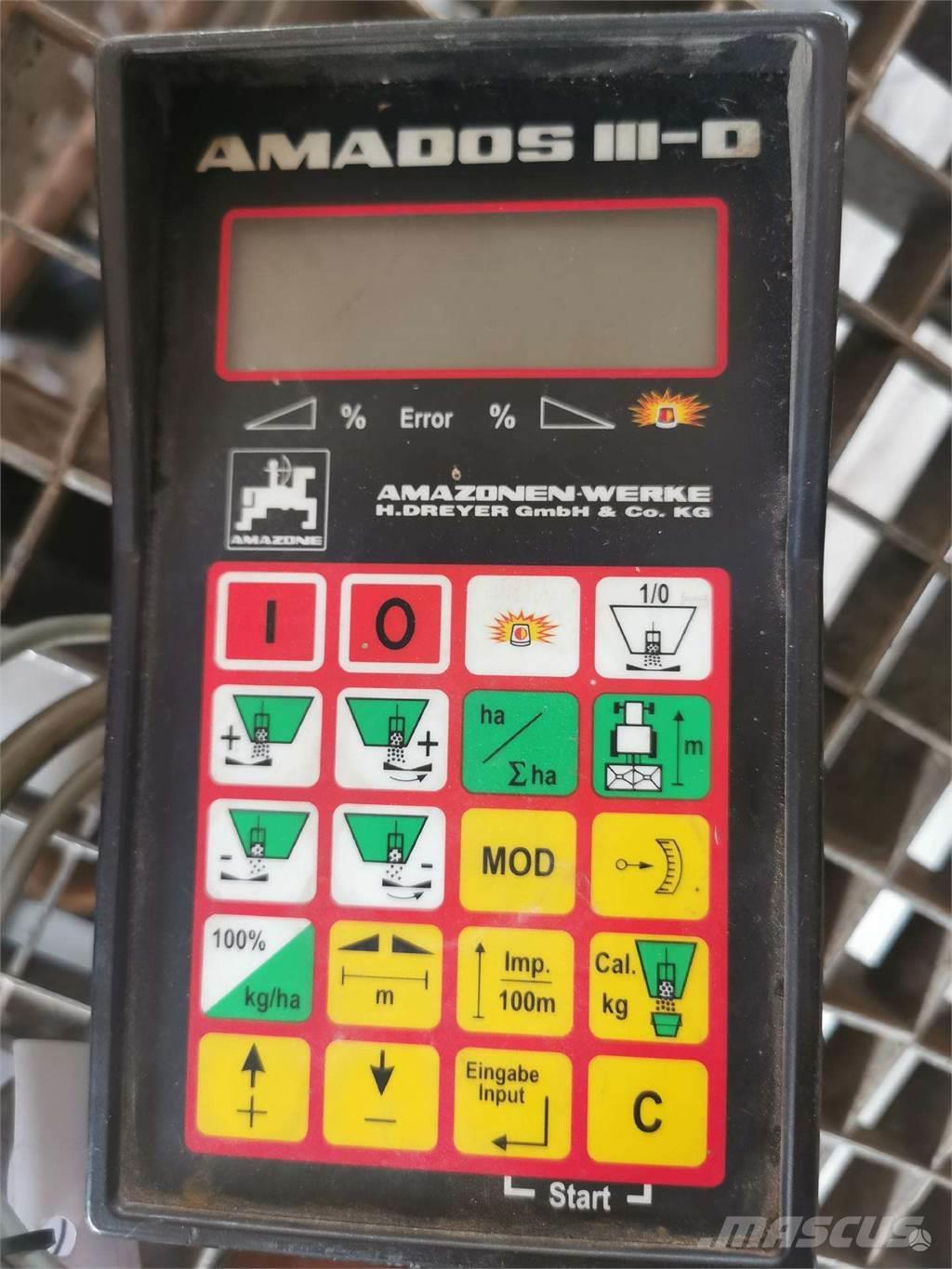 Amazone ZA m max Kita tręšimo technika
