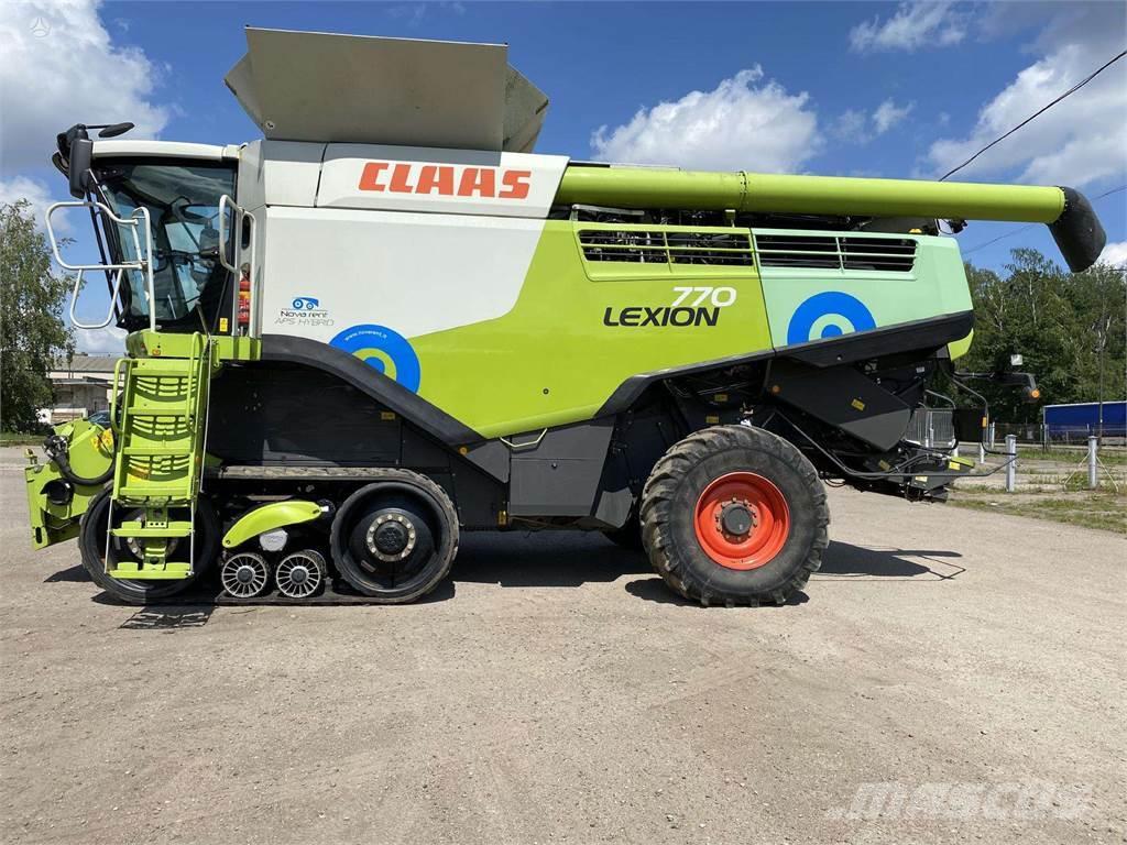 CLAAS LEXION 770TT Derliaus nuėmimo kombainai