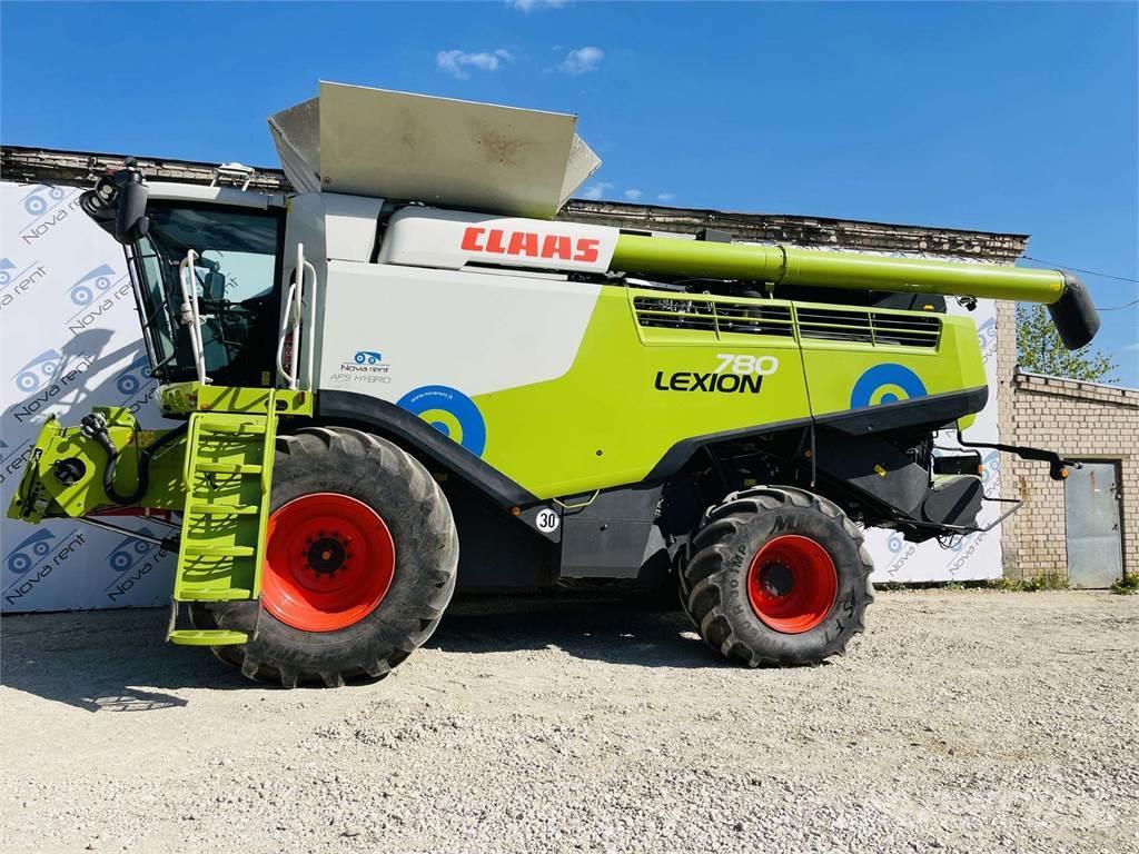 CLAAS LEXION 780 4WD Derliaus nuėmimo kombainai