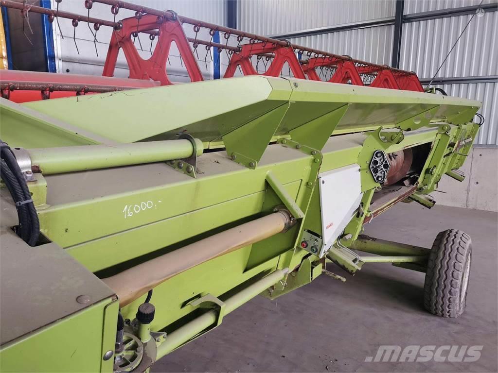 CLAAS lexion pjaunamoji Derliaus nuėmimo kombainai