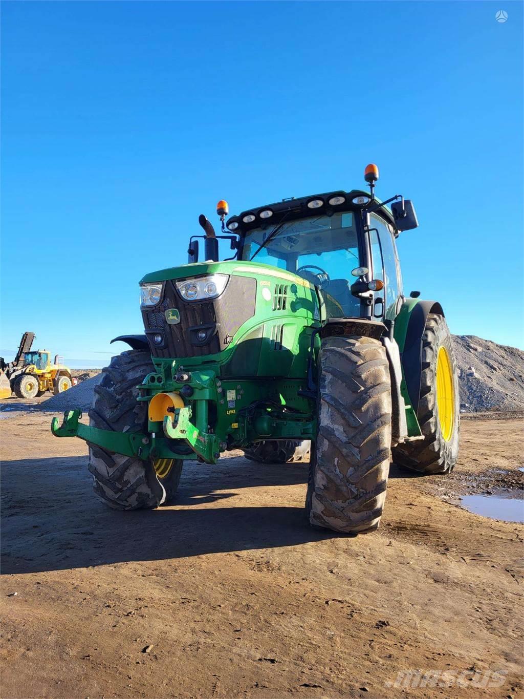 John Deere 6155R oras Traktoriai
