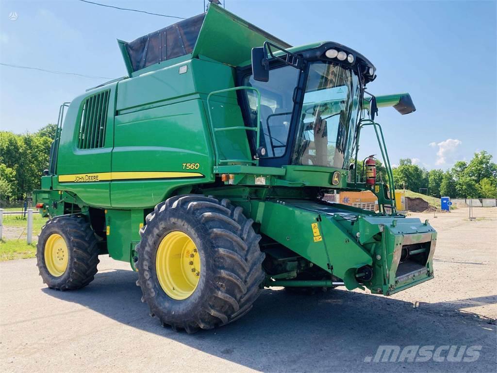 John Deere T560 GALIMA NUOMA Derliaus nuėmimo kombainai