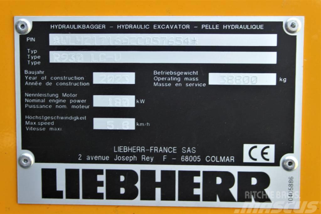 Liebherr R 930 LC-V Vikšriniai ekskavatoriai