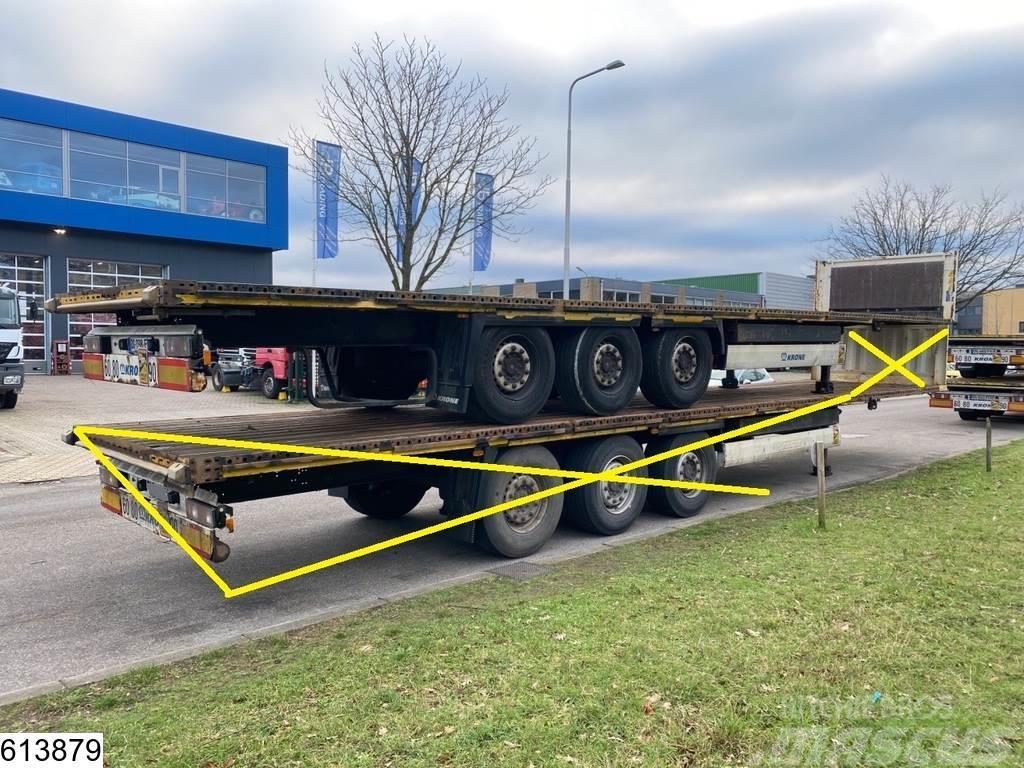 Krone open laadbak Bortinių sunkvežimių priekabos su nuleidžiamais bortais