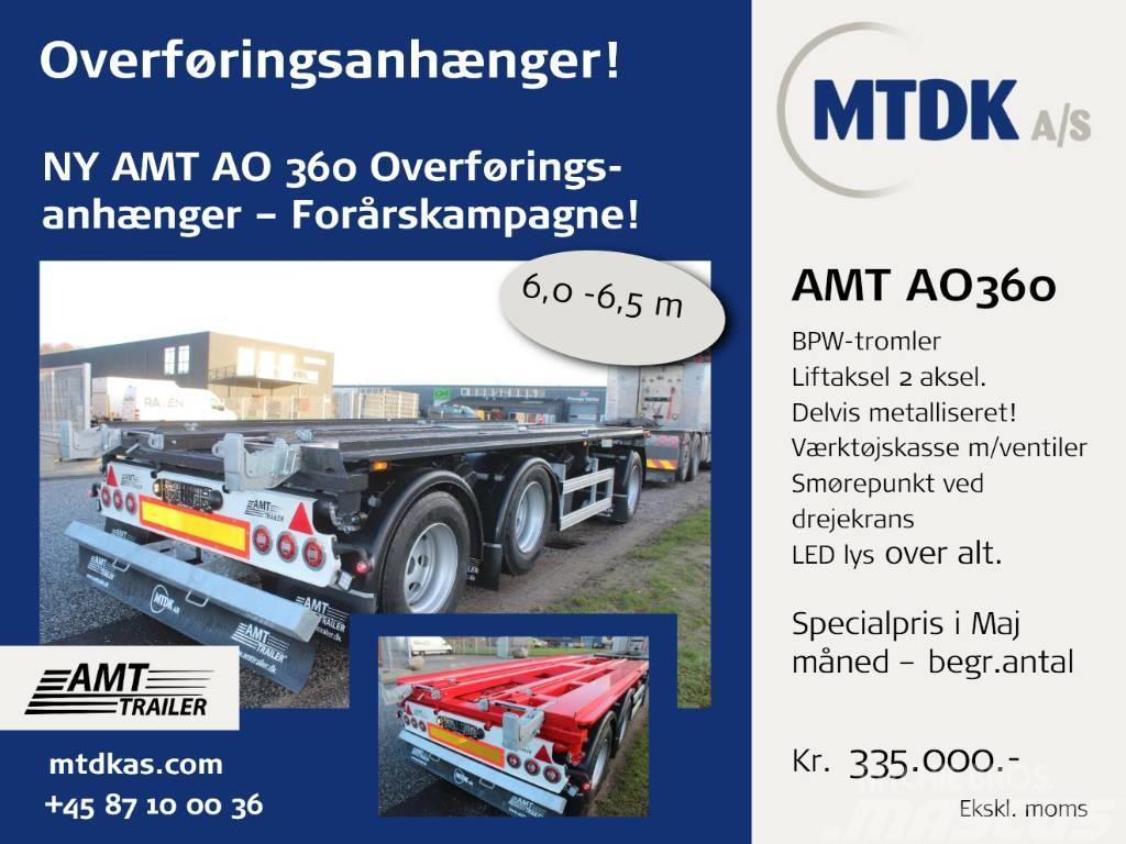 AMT AO360 - Overføringsanhænger 6,0-6,5 m Savivartės priekabos