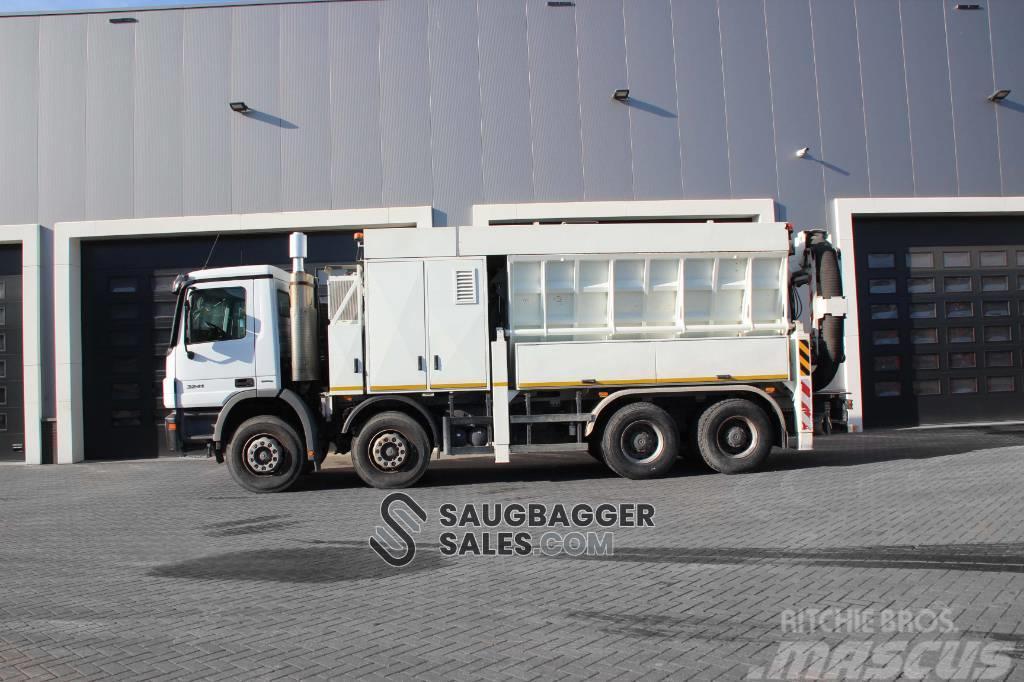 Mercedes-Benz RSP Saugbagger Kombinuotos paskirties / vakuuminiai sunkvežimiai
