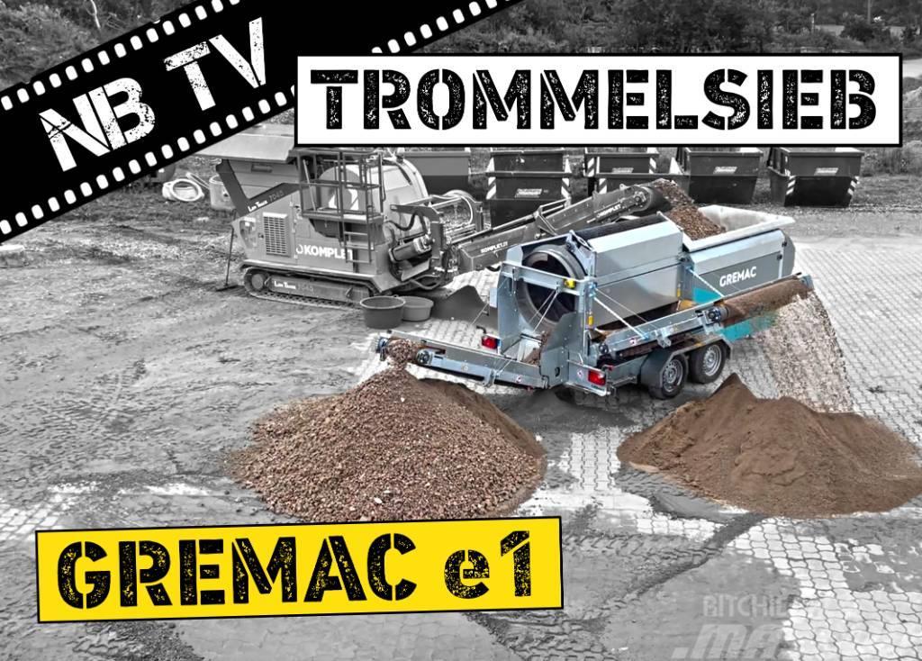 Gremac e1 Trommelsiebanlage - Radmobil Mobilūs sietai