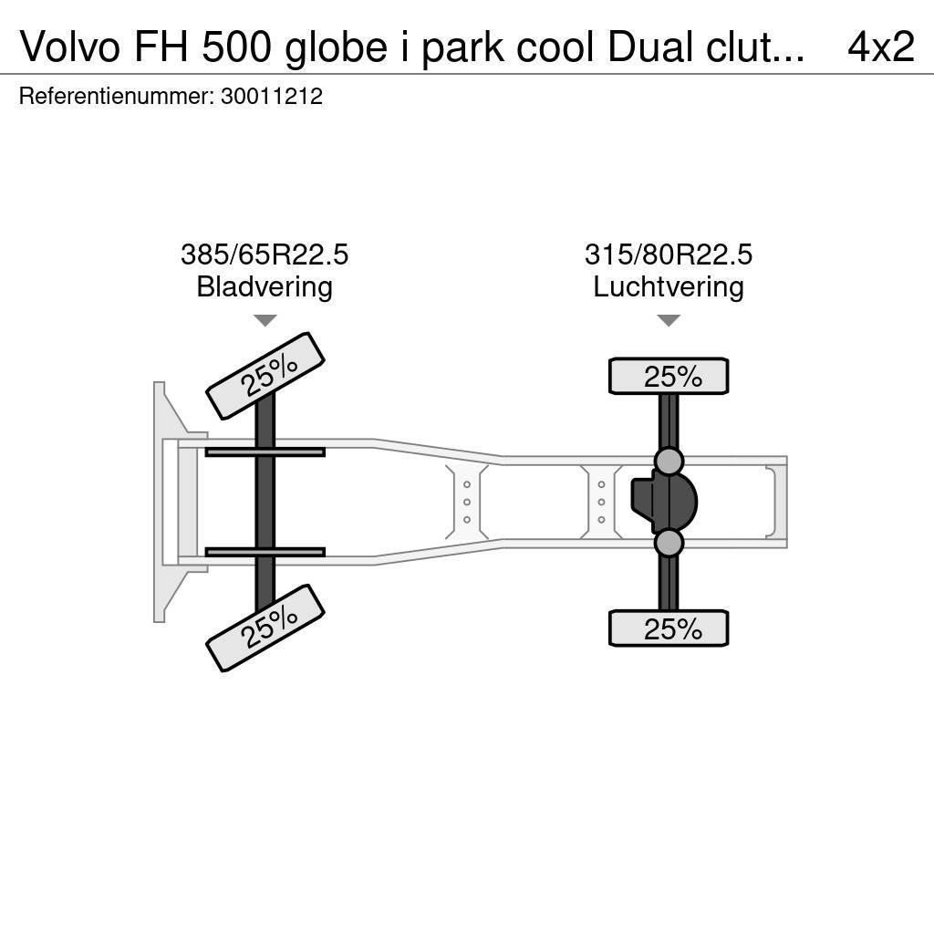 Volvo FH 500 globe i park cool Dual clutch21/12/16 Naudoti vilkikai
