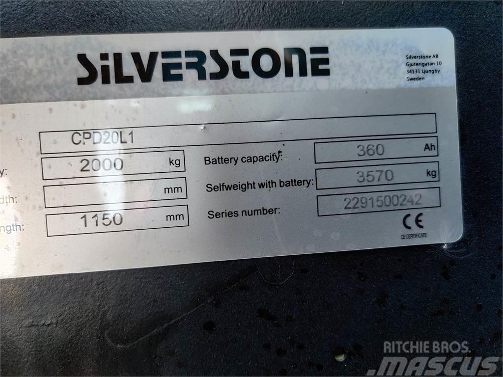 Silverstone CPD20L1 LI-ION Elektriniai šakiniai krautuvai
